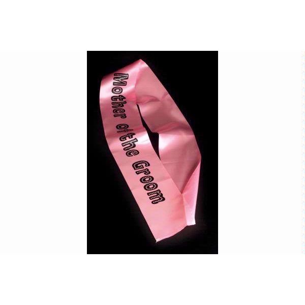 Pink Hen Night Sash for Mother of the Groom