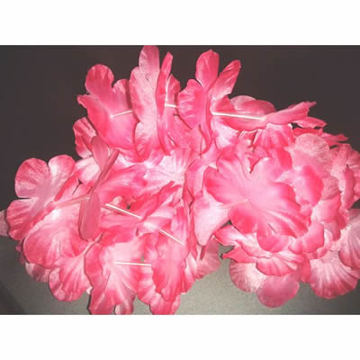 Pink Flower Lei