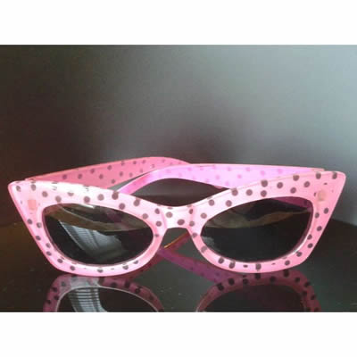 Pink Leopard Print Glasses