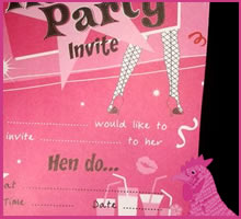 HEN NIGHT INVITES