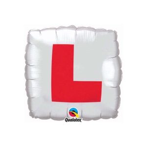 L-plate Design Foil Balloon