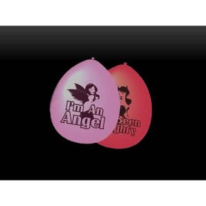 Latex Good girl Bad Girl Balloons