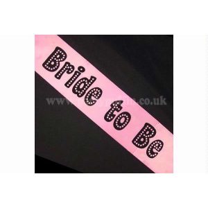 Pink Hen Night Bride to Be Sash