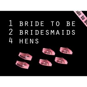 Pack of assorted hen night sashes